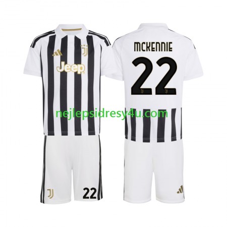 Fotbalový Dres Juventus Weston McKennie 22 Dětské Domácí 2026/27 Fotbalový Dres Juventus Weston McKennie 22 Dětské Domácí 2026/27